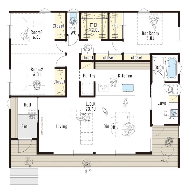 Etage Style エタージュスタイル 1階プラン